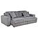 Jacana Corduroy Upholstered Dual Power Chaise Sofa - Grey by Coaster