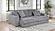 Jacana Corduroy Upholstered Dual Power Chaise Sofa - Grey by Coaster