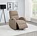 Grant Fabric Upholstered Power Recliner Chair - Camel by Coaster