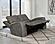 Brickston Triple Power Reclining Loveseat - Charcoal by Coaster