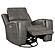 Brickston Triple Power Swivel Glider Recliner - Charcoal by Coaster