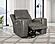 Brickston Triple Power Swivel Glider Recliner - Charcoal by Coaster