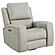Brickston Triple Power Swivel Glider Recliner - Grey by Coaster