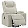Armstrong Upholstered Power Lift Massage Recliner - Ivory by Coaster