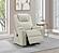 Armstrong Upholstered Power Lift Massage Recliner - Ivory by Coaster