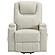 Armstrong Upholstered Power Lift Massage Recliner - Ivory by Coaster