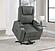 Armstrong Upholstered Power Lift Massage Recliner - Grey by Coaster