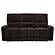 Navarro Chenille Upholstered Reclining Sofa - Dark Brown by Coaster
