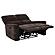 Navarro Chenille Upholstered Reclining Loveseat - Dark Brown by Coaster