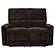 Navarro Chenille Upholstered Reclining Loveseat - Dark Brown by Coaster