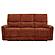Navarro Chenille Upholstered Reclining Sofa - Burnt Orange by Coaster