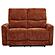 Navarro Chenille Upholstered Reclining Loveseat - Burnt Orange by Coaster