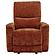 Navarro Chenille Upholstered Glider Recliner - Burnt Orange by Coaster