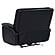 Hewitt Leather Upholstered Dual Power Recliner Chair - Black by Coaster