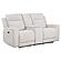 Kennett Chenille Upholstered Power Reclining Loveseat - Ivory by Coaster