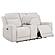 Kennett Chenille Upholstered Power Reclining Loveseat - Ivory by Coaster
