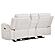 Kennett Chenille Upholstered Power Reclining Loveseat - Ivory by Coaster