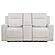 Kennett Chenille Upholstered Power Reclining Loveseat - Ivory by Coaster
