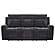 Kennett Chenille Upholstered Power Reclining Sofa Dark - Grey by Coaster
