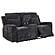 Kennett Chenille Upholstered Power Reclining Loveseat - Grey by Coaster