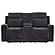 Kennett Chenille Upholstered Power Reclining Loveseat - Grey by Coaster