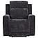 Kennett Chenille Upholstered Power Recliner Chair Dark - Grey by Coaster