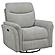 Adler Upholstered Power Swivel Glider Recliner - Ivory by Coaster