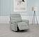 Adler Upholstered Power Swivel Glider Recliner - Ivory by Coaster