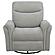 Adler Upholstered Power Swivel Glider Recliner - Ivory by Coaster