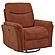Adler Upholstered Power Swivel Glider Recliner - Rust by Coaster