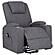 Louie Chenille Upholstered Power Lift Massage Chair - Grey by Coaster