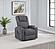 Louie Chenille Upholstered Power Lift Massage Chair - Grey by Coaster