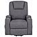 Louie Chenille Upholstered Power Lift Massage Chair - Grey by Coaster