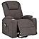 Louie Chenille Upholstered Power Lift Massage Chair - Brown by Coaster