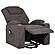 Louie Chenille Upholstered Power Lift Massage Chair - Brown by Coaster