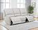 Sylmar Chenille Upholstered Power Reclining Sofa - Dove Grey by Coaster