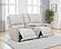 Sylmar Chenille Upholstered Power Reclining Loveseat - Dove Grey by Coaster