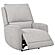 Sylmar Chenille Upholstered Power Recliner - Dove Grey by Coaster