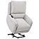 Sylmar Chenille Upholstered Dual Power Lift Recliner - Dove Grey by Coaster