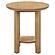 Ottowa Round Wood Side End Table With Shelf - Washed Oak by Coaster