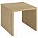 Canoga Engineered Wood Accent Side End Table - Light Oak by Coaster