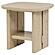 Kailani Coastal Square End Side Table With Shelf - Beige Oak by Coaster