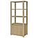 Laurelton 3-shelf Media Tower Tall Pier Cabinet - Light Oak by Coaster