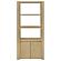 Laurelton 3-shelf Media Tower Tall Pier Cabinet - Light Oak by Coaster