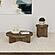 Kinkaid 2-piece Solid Wood Coffee and End Table Set Brown by Coaster