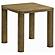 Castlewood Engineered Wood Accent Side End Table - Brown Oak by Coaster