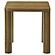 Castlewood Engineered Wood Accent Side End Table - Brown Oak by Coaster