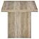 Devar Square Engineered Wood End Table - Distressed Pine by Coaster