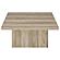Devar Square Engineered Wood Coffee Table - Distressed Pine by Coaster