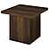 Devar Square Engineered Wood Side End Table - Dark Pine by Coaster